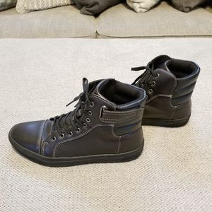 Marco Vitale Men High Top Black Sneakers Size 7